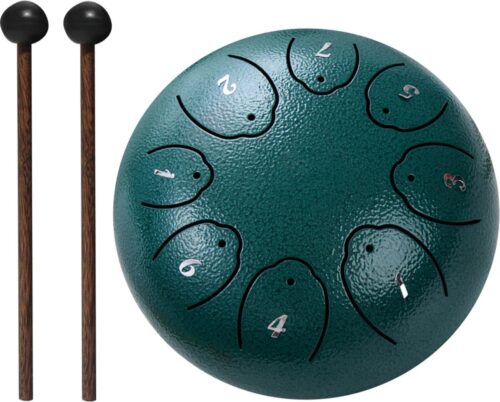 6 Inch Stalen Tong Drum - 8 Noten Handpan Met Tas en Drumsticks