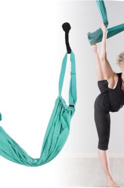 Aerial Yoga-riem voor Flexibiliteit en Balans – Verstelbare Draagbare Stretchband