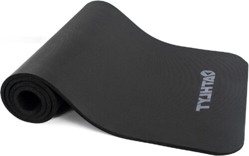 Athlyt gymnastics mat black - premium quality & durable