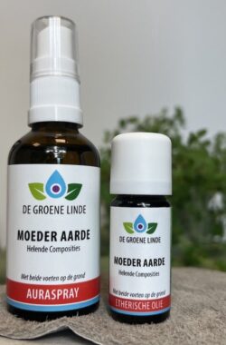 Auraspray ‘Moeder Aarde’, De Groene Linde, 100% natuurzuiver, 50 ml