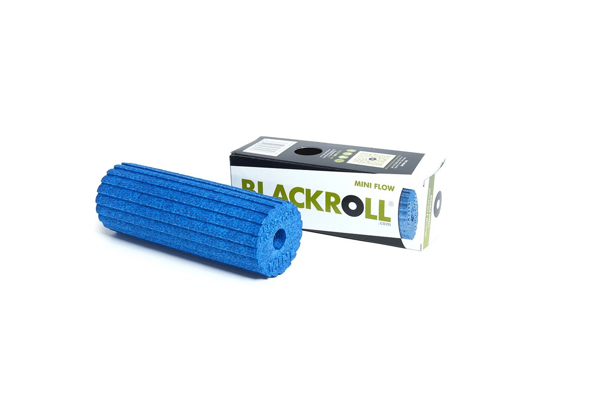 Blackroll Mini Flow Foam Roller 15 cm Blue