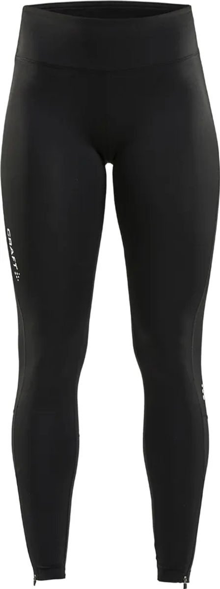 Craft Rush Zip Tight Dames - Zwart | Maat: L