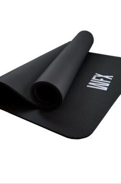 #DoYourFitness – XXL Fitness Mat – “Ashanti” – 190x100x1.0cm – zwart