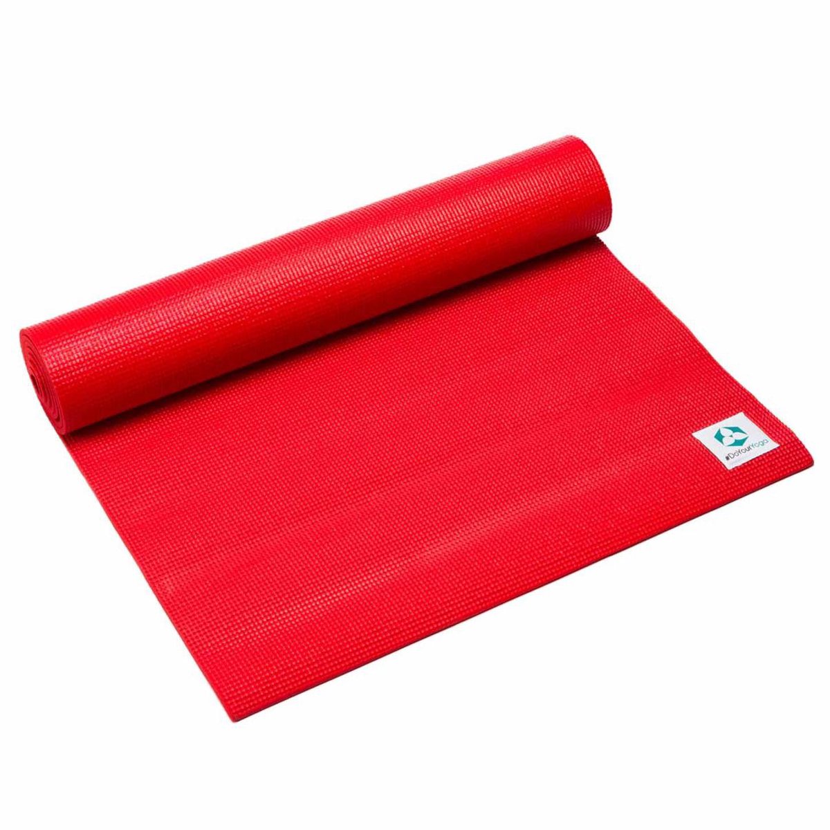 #DoYourYoga Anti-slip PVC Yogamat - Annapurna Comfort - goede grip, slijtvast - 183 x 61 x 0,5 cm - rood