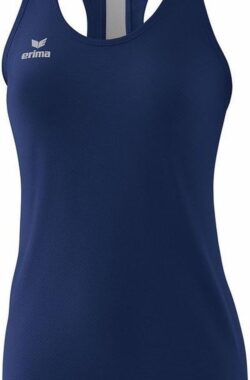 Erima Squad Tanktop Dames New Navy-Zilver Grijs Maat 36