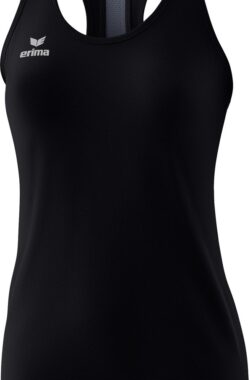 Erima Squad Tanktop Dames – Zwart / Slate Grey | Maat: 44