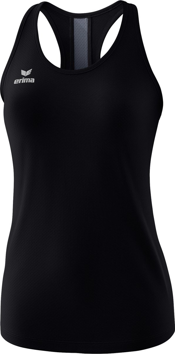 Erima Squad Tanktop Dames - Zwart / Slate Grey | Maat: 44