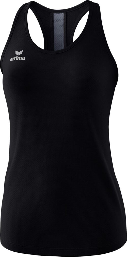 Erima Squad Tanktop Dames Zwart-Slate Grijs Maat 40