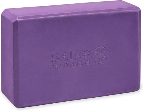 Essentials Yoga Brick - EVA Foam Block Accessoires voor Yoga Meditatie Pilates - 9" x 6" x 3" yoga block wood