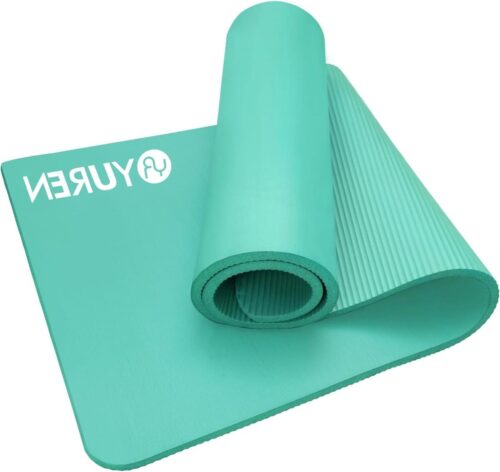 Extra dikke 15mm RYTAMT Yoga Mat 183×61cm - Antislip Gymnastiekmat voor Yoga Pilates - Met Yogatas