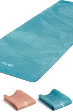 FLXBL Yoga Mat Anti Slip – Eco Yogamat met Antislip Toplaag – Water