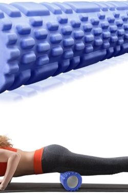 Fasciarol, foam roller voor triggerpoint zelfmassage, foam roller set voor zelfmassage, sport massagerol voor beginners, professionals, dames en heren