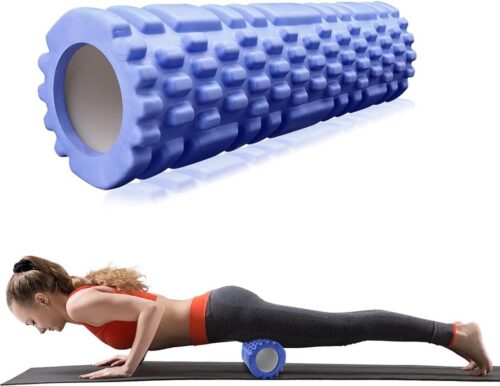 Fasciarol, foam roller voor triggerpoint zelfmassage, foam roller set voor zelfmassage, sport massagerol voor beginners, professionals, dames en heren