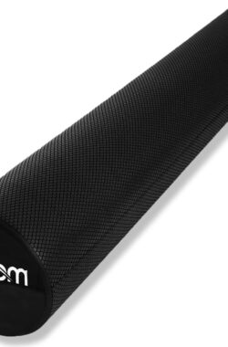 Fasciarol voor wervelkolom en spieren – foamroller massagerol voor rug armen benen – 15 x 90 cm – pilates yoga