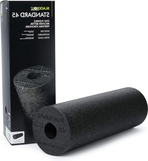 Fasciarol voor zelfmassage van rug en benen - Effectieve massagerol (45 cm x 15 cm) - Verschillende hardheidsgraden - Made in Germany