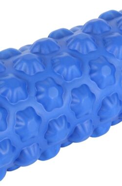 Faszienrolle Massagerolle Inkl Workout Foamroller Pilatesrolle Schaumstoffrolle – Blau – Stern