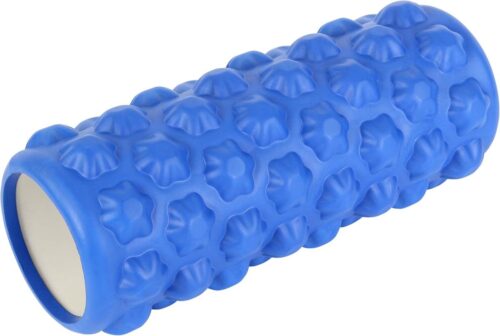 Faszienrolle Massagerolle Inkl Workout Foamroller Pilatesrolle Schaumstoffrolle - Blau - Stern