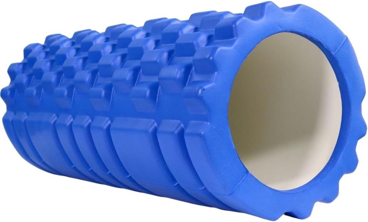 Fitness Foam Roller Schuimroller EVA-schuim 14x33 cm Pilates Yoga Rekoefeningen - Draagbaar Multifunctioneel Gebruik - Voor het Hele Lichaam - 3 Intensiteitsniveaus