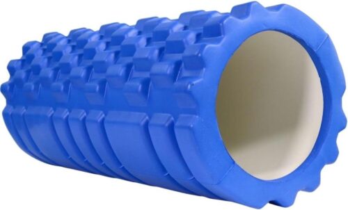 Fitness Foam Roller - Schuimroller EVA-schuim 14x33 cm - Pilates Yoga Rekoefeningen - Draagbaar Multifunctioneel - Voor het hele lichaam - 3 Intensiteitsniveaus