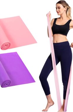 Fitnessband Gymnastiekband – 2 sterktes – Stretchband voor spieropbouw yoga pilates