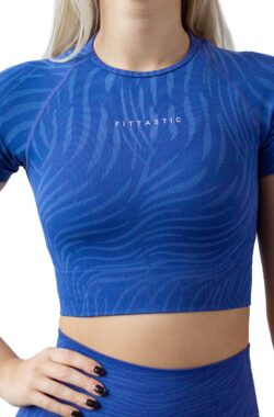 Fittastic Sportswear Shirt Ocean Blue – Blauw – L