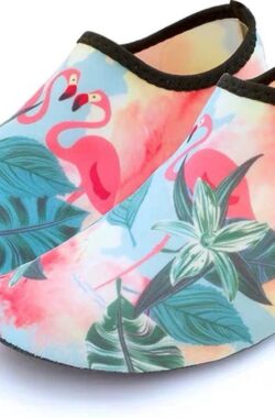 Flamingo Water Sportschoenen Maat XL: Ideaal voor Strand, Zwemmen en Yoga – Sneldrogend, Ademend en Antislip – Comfortabel en Veelzijdig voor Buitenactiviteiten