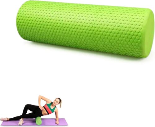 Foam Roller Fasciarol - Triggerpoint Massage voor Rug Nek Benen - Gymnastiekrol voor Mannen en Vrouwen - 45x15cm