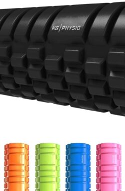 Foam Roller – Massageroller voor benen rug en armen – Essentieel voor diepe spanning – 34.2 x 12.7 cm – Lichtgewicht & effectief