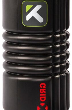 Foam roller/ Foamroller Extra stevige schuimrol diepe weefselspiermassage-zwart 13″-33cm