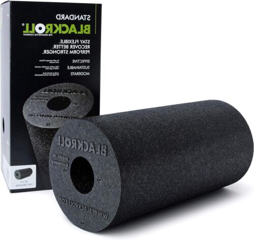 Foamroller Standard klassieke - zelfmassage rug nek - effectieve massage roller - functionele training - 30 cm