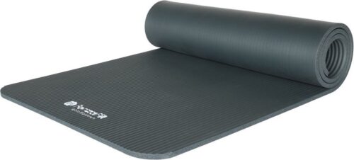 ForzaFit Yogamat - Fitness Mat met Draagriem - Extra dik 12 mm - Grijs