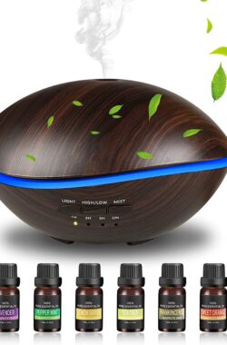 Geurverspreider – Aroma Diffuser – Luchtbevochtiger – Aromatherapie