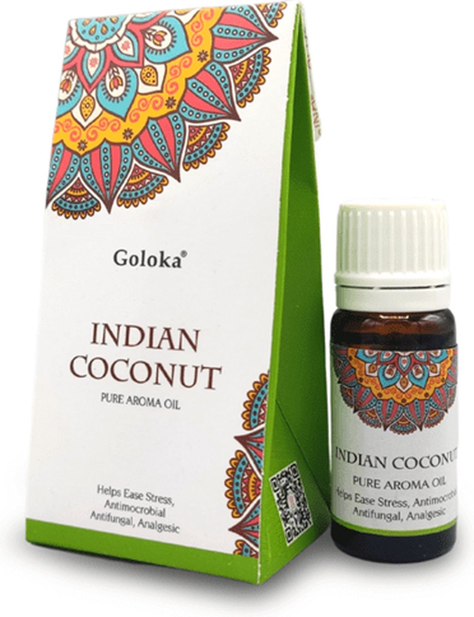 Goloka fragrance oil Indian Coconut 10ml