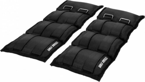 Gorilla Sports Enkelgewichten - 10 kg (2 x 5 kg) - Set van 2 - Polsgewichten - Gewichtsmanschetten - Gewichtsboeien