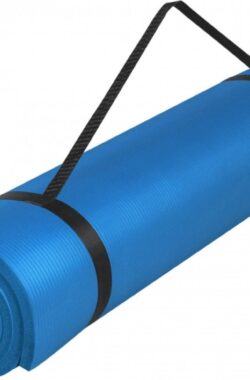 Gorilla Sports Yogamat Deluxe Royal Blue 190 x 60 x 1,5 cm – Yoga Mat