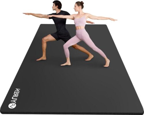 Groot 200×130cm×15cm & 200×120×10cm NBR Yoga Mat voor Sport Oefening Pilates met Yogatas. Yogamat