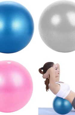 Gymnastiekbal, kleine pilatesbal, oefening barre bal voor yoga, stabiliteit, training, gym, anti-burst en slipbestendige ballen