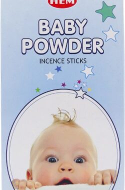 HEM Wierook – Baby Powder – Slof (6 pakjes/120 stokjes)