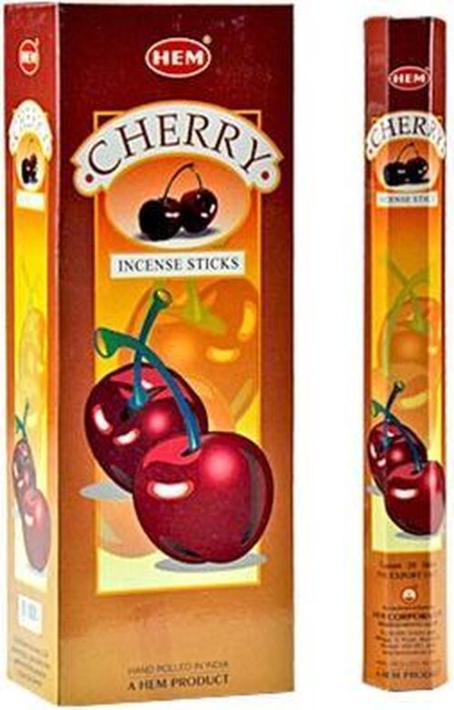 HEM Wierook - Cherry - Slof (6 pakjes/120 stokjes)