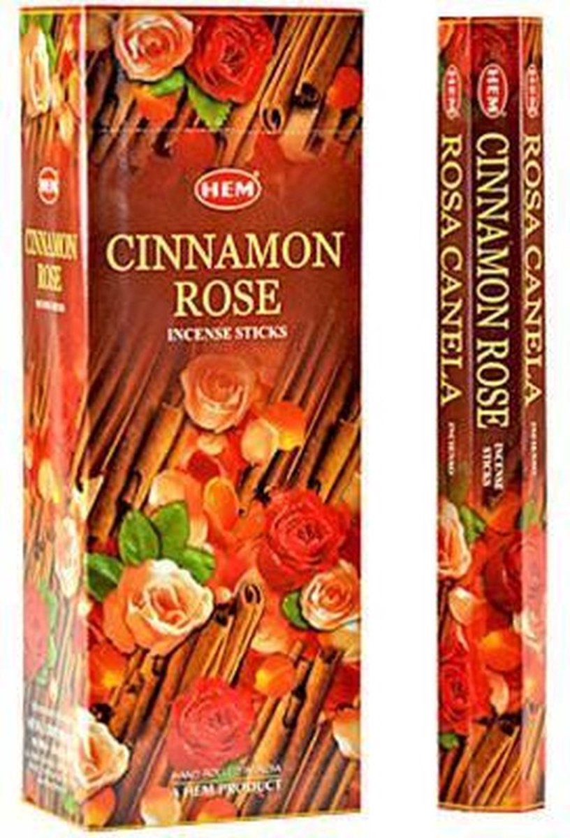 HEM Wierook - Cinnamon Rose - 1 los pakje á 20 stuks