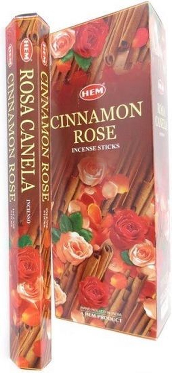 HEM Wierook - Cinnamon Rose - Slof (6 pakjes/120 stokjes)