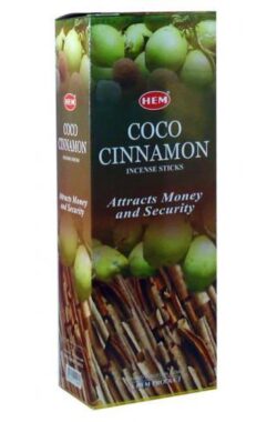 HEM Wierook – Coco Cinnamon – Slof (6 pakjes/120 stokjes)