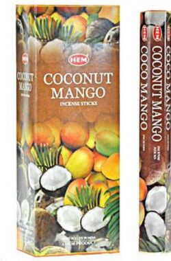 HEM Wierook – Coconut Mango – Slof (6 pakjes/120 stokjes)