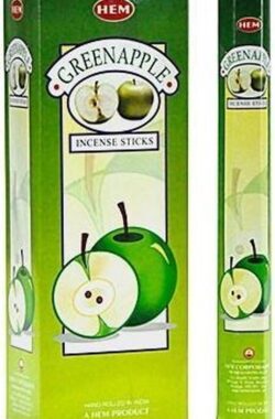 HEM Wierook – Green Apple – Slof (6 pakjes/120 stokjes)