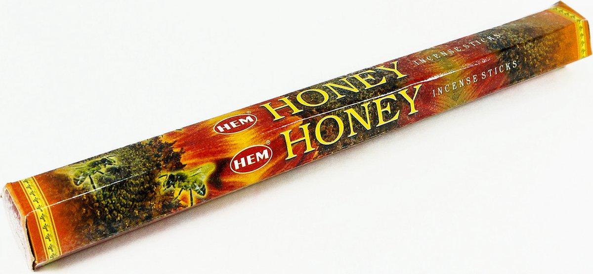 HEM Wierook - Honey - 1 los pakje à 20 stokjes