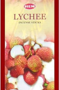 HEM Wierook – Lychee – Slof (6 pakjes/120 stokjes)