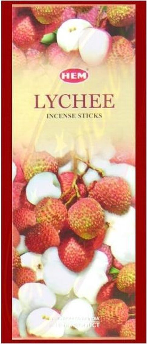 HEM Wierook - Lychee - Slof (6 pakjes/120 stokjes)