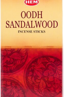 HEM Wierook – Oodh Sandalwood – Slof / Voordeelbox (6 Pakjes / 120 stokjes)