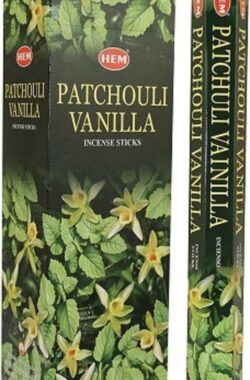 HEM Wierook – Patchouli Vanilla – Slof (6 pakjes/120 stokjes)