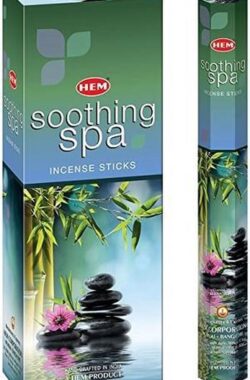 HEM Wierook – Soothing Spa – Slof (6 pakjes/120 stokjes)